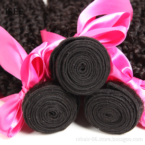 100% Natural Indian Cuticle Aligned Indian Human Hair Weave Price List Of India Kinky Curly Hair